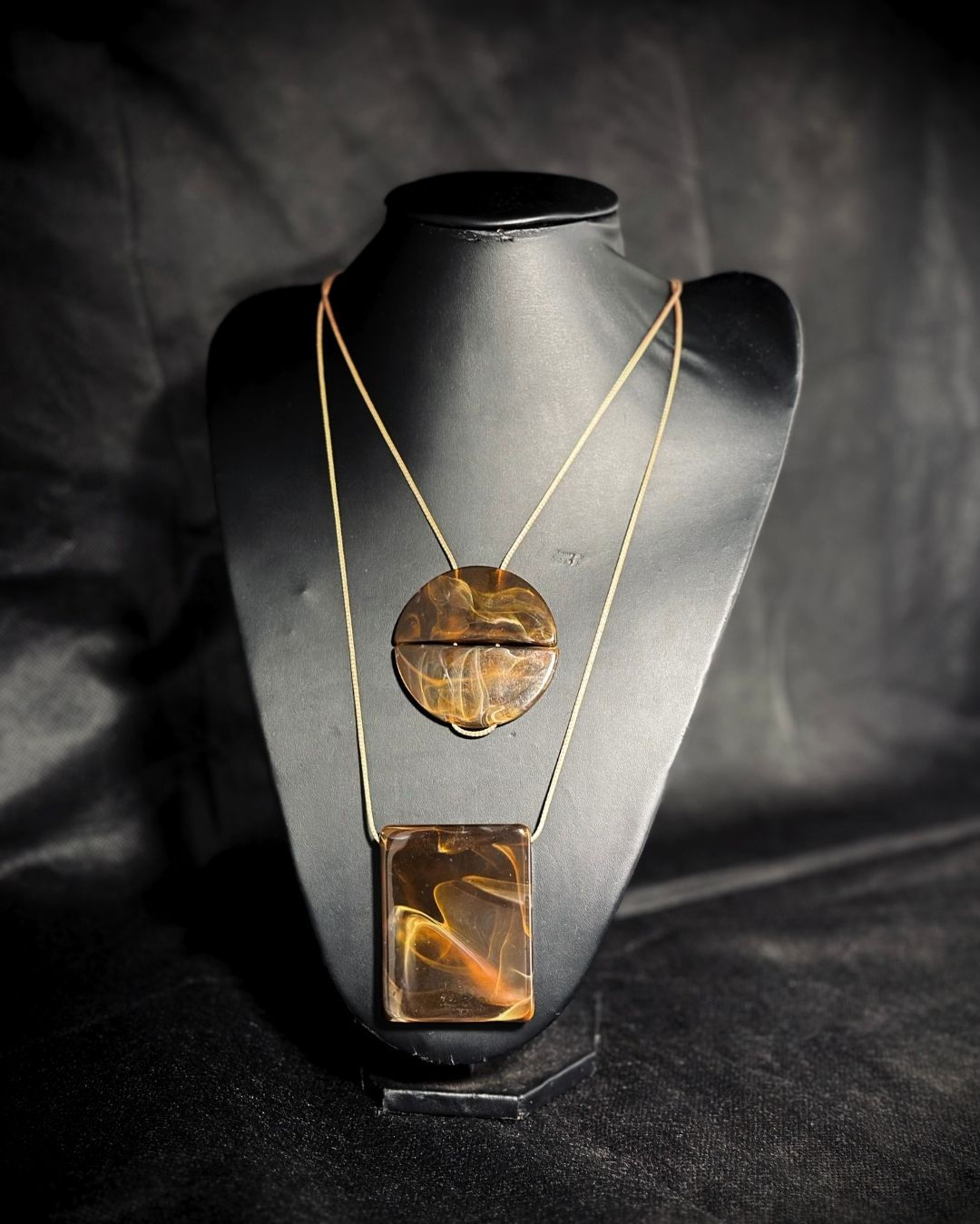 Colar Trabalhosa - Marrom