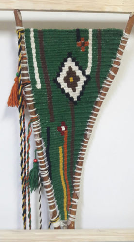 Cavit POLAT, Dalda Açan Motif, Teknik Dokuma, 40x60 cm, 2021.jpeg