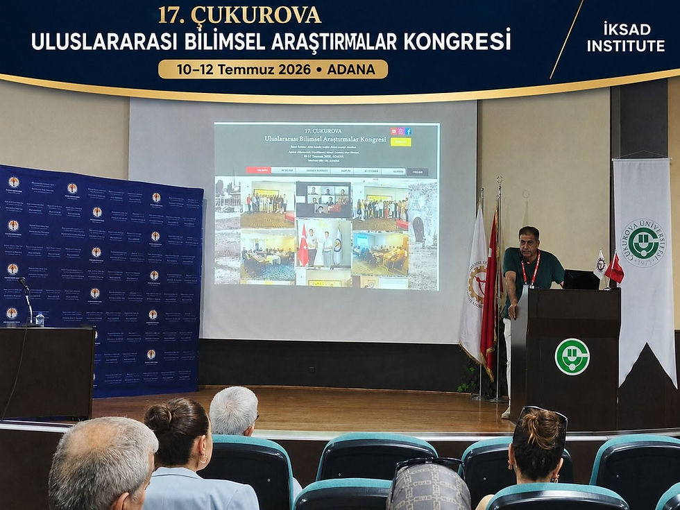 17TH INTERNATIONAL ÇUKUROVA CONGRESS ON SCIENTIFIC RESEARCH SUCCESSFULLY CONCLUDED