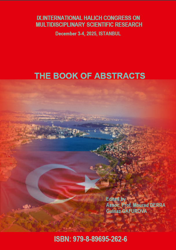 9. HALIC ABSTRACTS BOOK