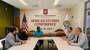 AFRICAN STUDIES CONGRESS WE HELD AT THE UNIVERSITY OF INDIANA