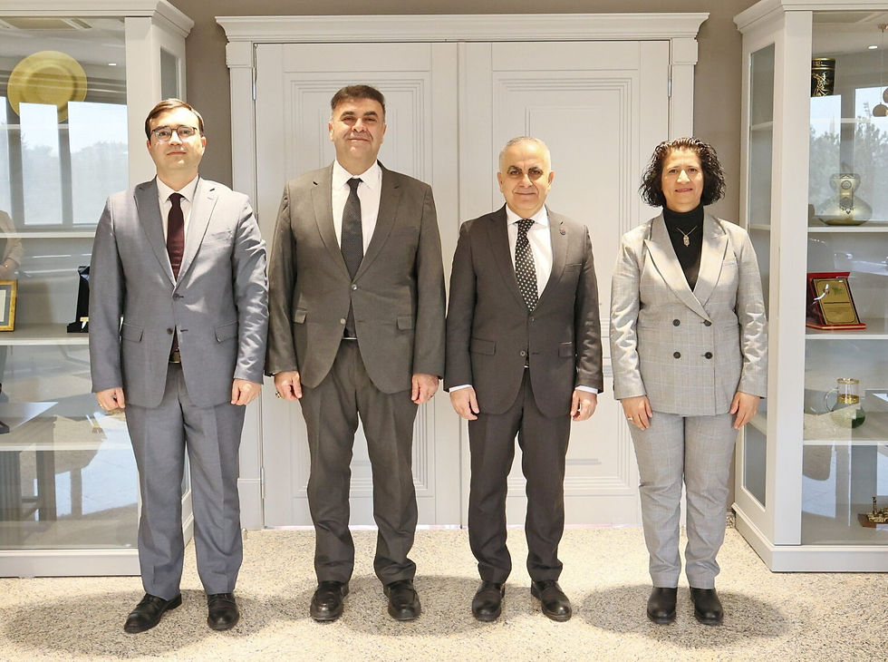 GAZİANTEP ÜNİVERSİTESİ REKTÖRÜNE ZİYARET