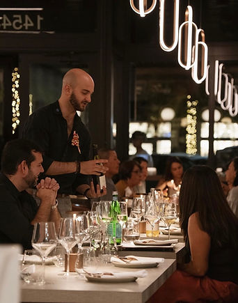 LB Eatery Dinner Setup