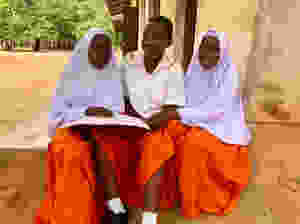 Girls studying at Kilangalanga Secondary School