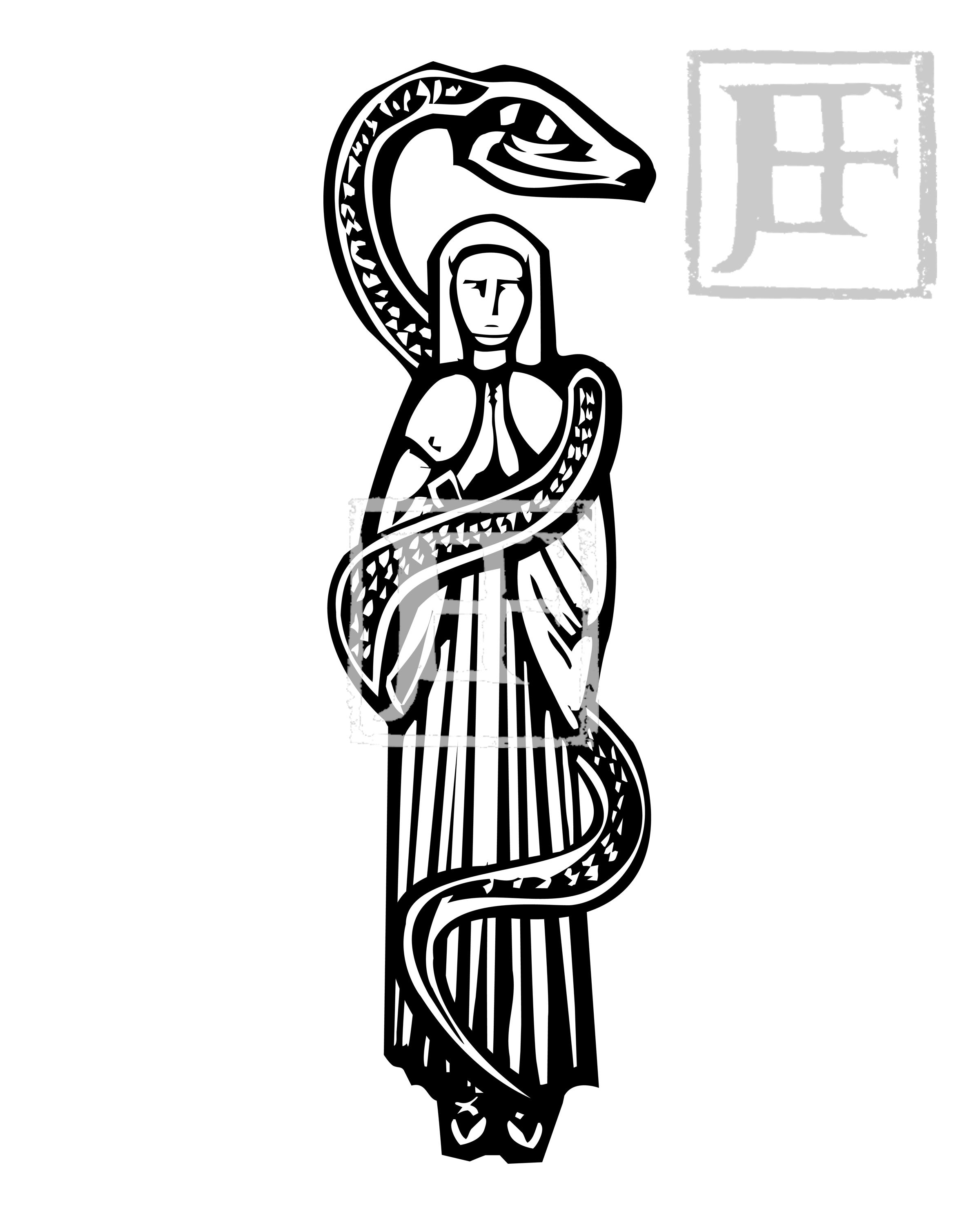 Mary and Serpent