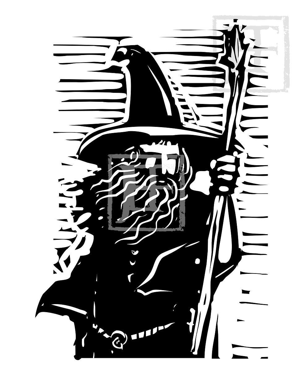 Wizard with Staff