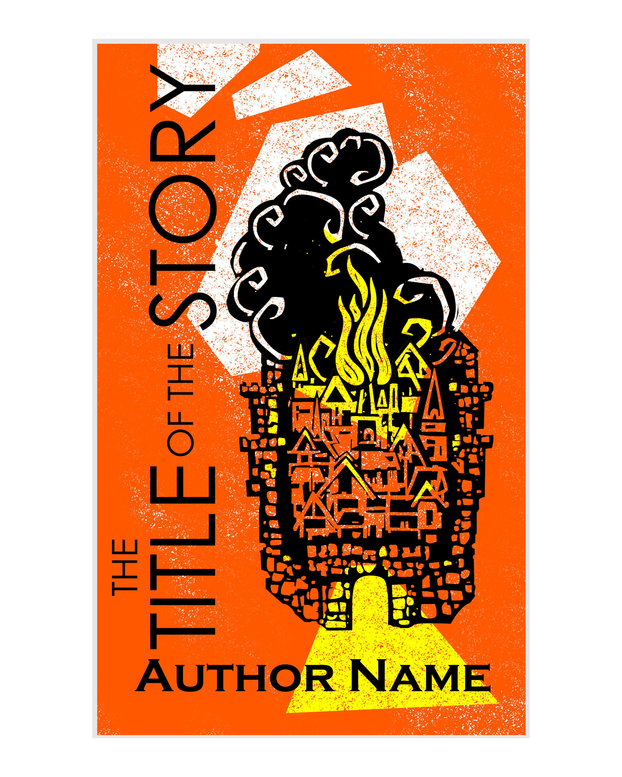 Burning City; EBook Cover