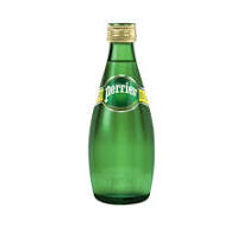 Perrier sparkling water bottle