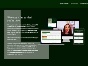 The Financial Toolkit Money Workshop Webpage