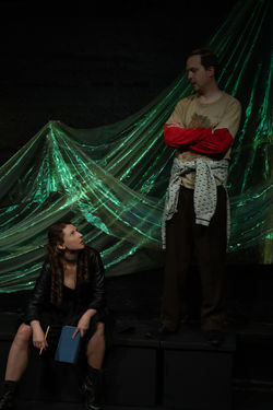 ÉTUDE Off-Broadway Workshop Production, Ashley Griffin (Soul 1) and Ryan McCurdy (Soul 2)