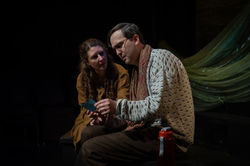 ÉTUDE Off-Broadway Workshop Production, Ashley Griffin (Soul 1) and Ryan McCurdy (Soul 2)