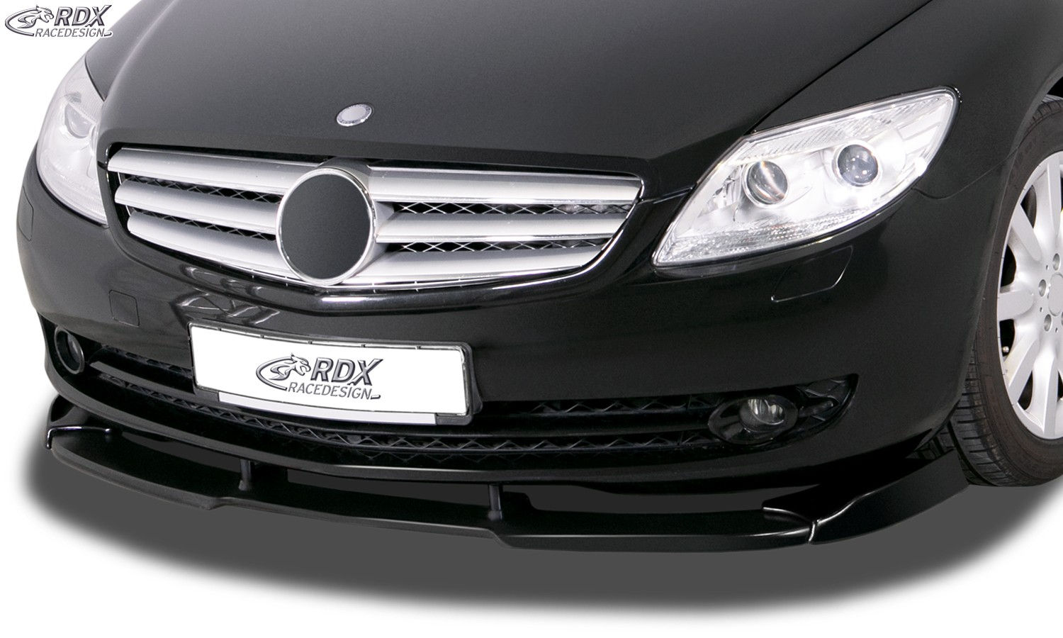 MERCEDES CL-Class C216 (-2010) Front Lip Splitter Spoiler VARIO-X