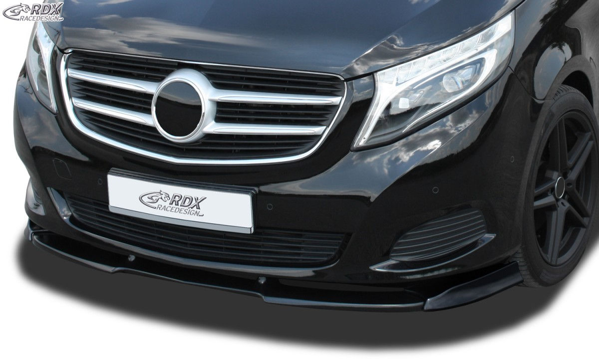 MERCEDES V-Class W447 2014-2019 Front Lip Splitter Spoiler VARIO-X