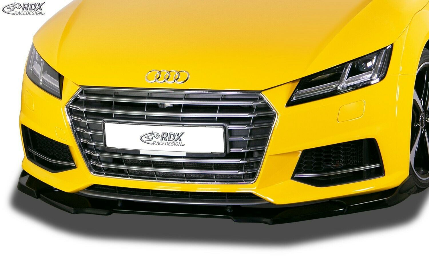 AUDI TT (FV/8S) -2018 (S-Line Frontbumper) Front Bumper Splitter VARIO-X