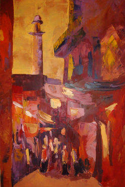 Sunset at the Souk