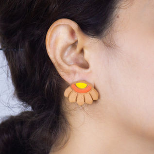 Terracotta Earrings