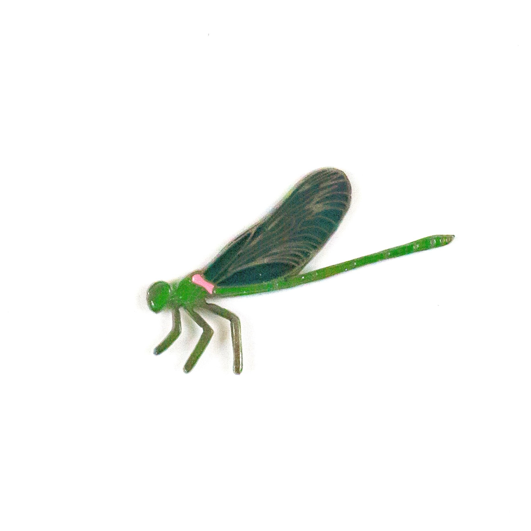 Damsel fly lapel pin