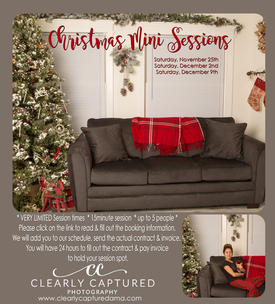Christmas Mini Sessions | Limited Sessions Available | Amarillo Tx
