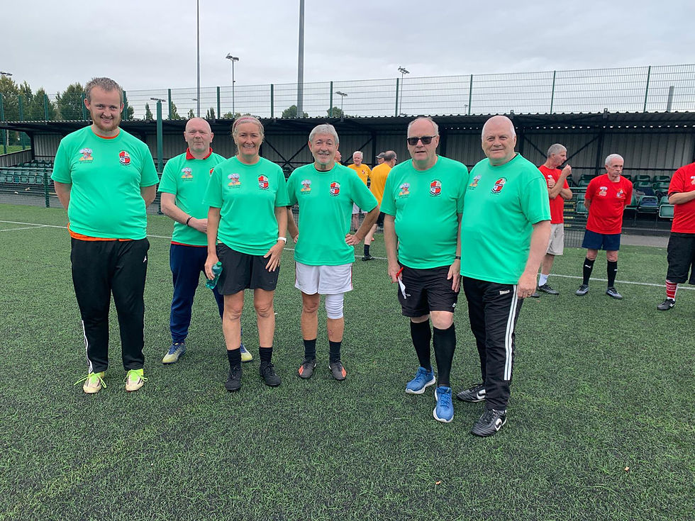 ⚽ St Helens Walking Football Match Reports