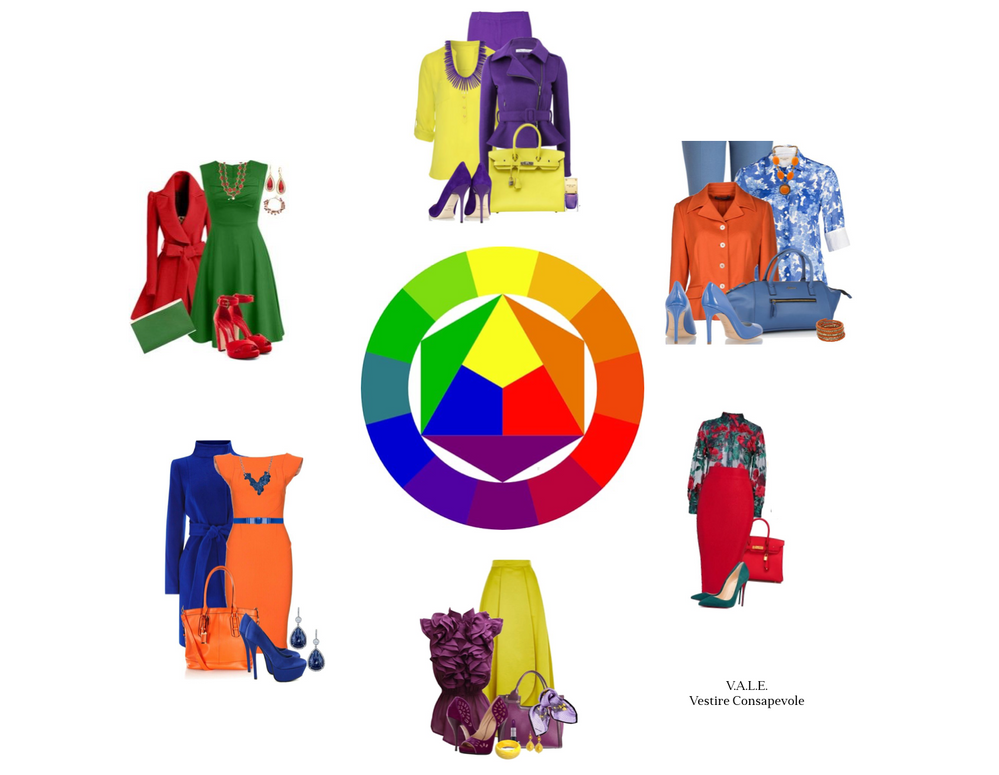 VESTIRE I COLORI COMPLEMENTARI VESTIRE I COLORI COMPLEMENTARI