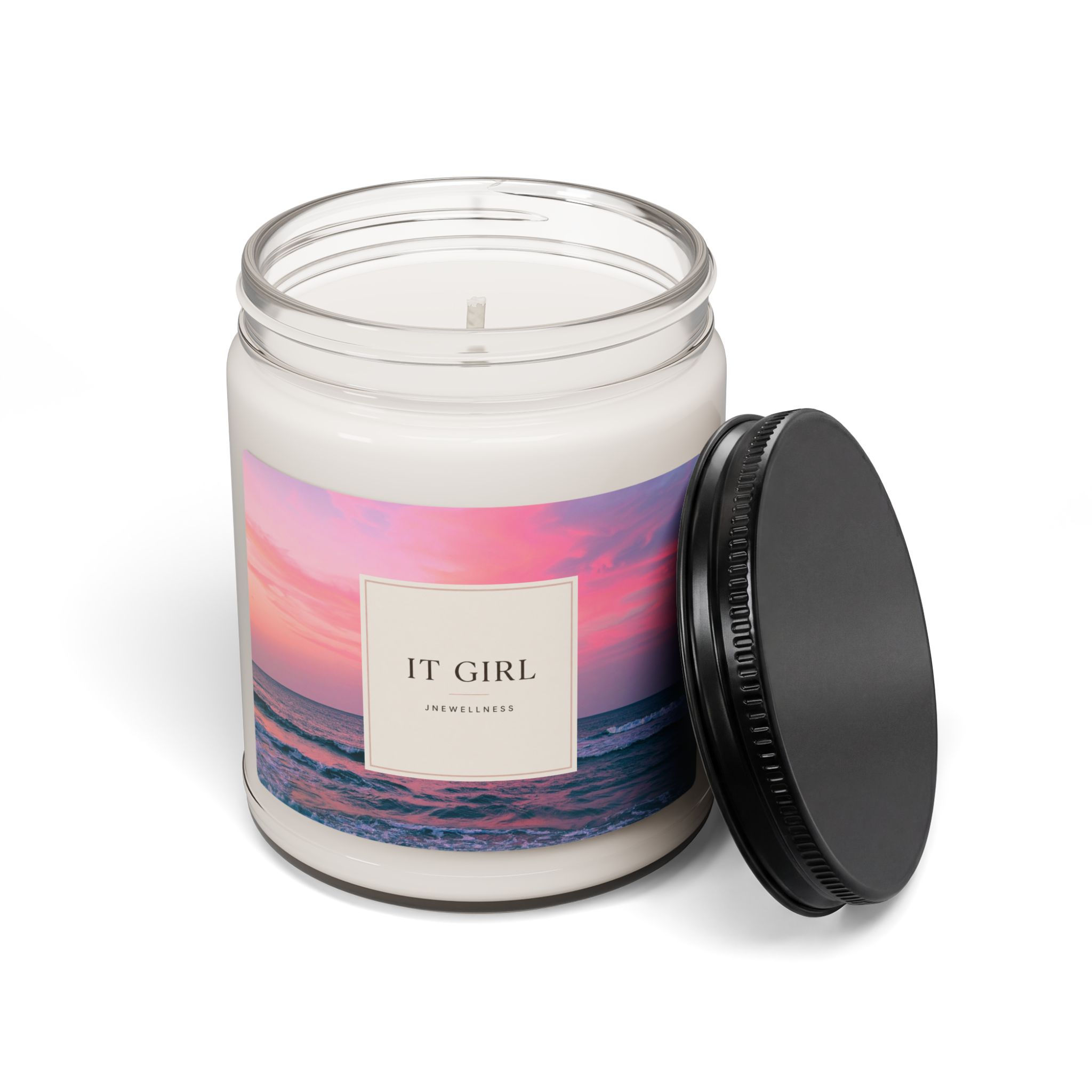 It Girl Scented Soy Candle — 9 oz Beach Sunset Aromatherapy Candle
