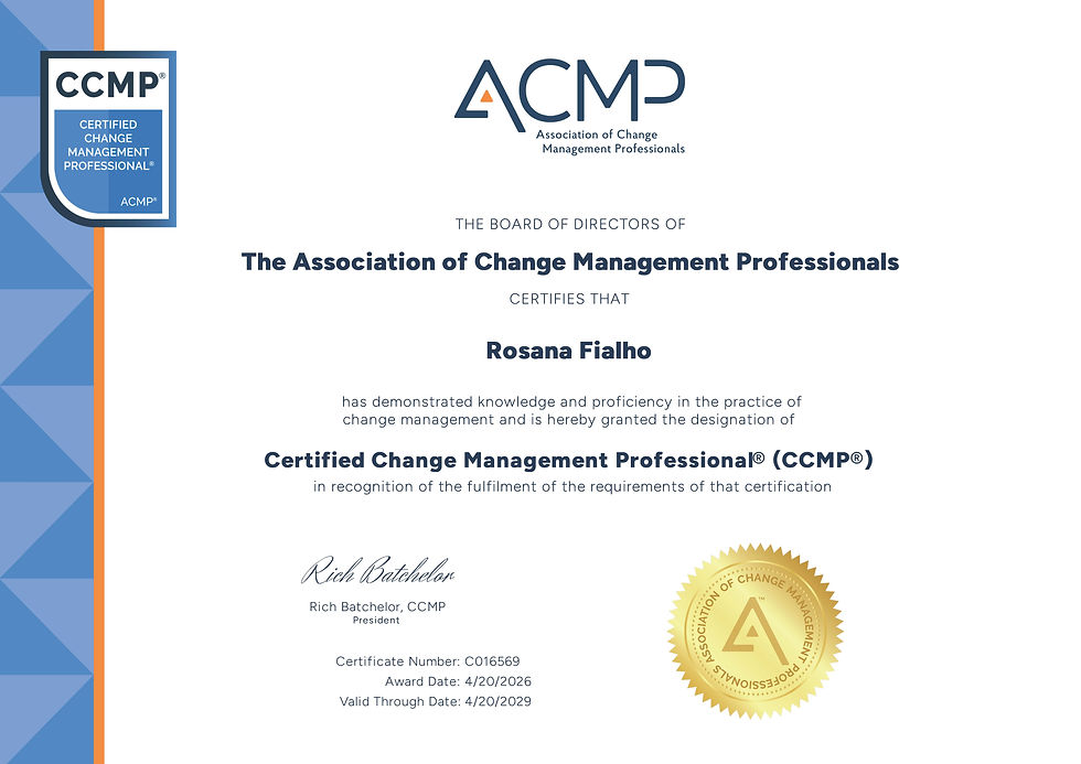 CCMP Certified