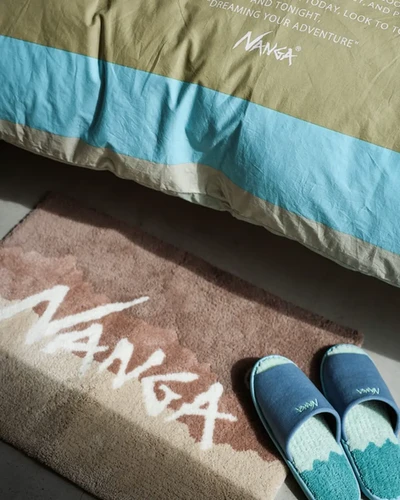 NANGA NANGA RIDGELINE GRADATION RUG FREE BEIGE | CAMP STUDIO NANGA NANGA RIDGELINE GRADATION RUG FREE BEIGE | CAMP STUDIO