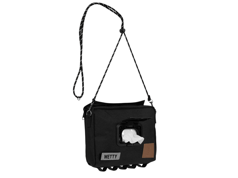 Thumbnail: DoD WET TISSUE BAG BLACK