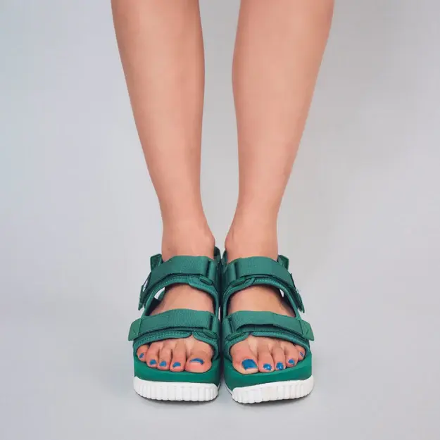 サムネイル： SHAKA RANGER PLATFORM MOSS GREEN/LINEN