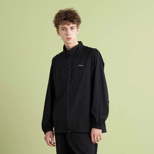 NANGA HYBRID TECH HIKE ZIP BLOUSON BLK | CAMP STUDIO STORE