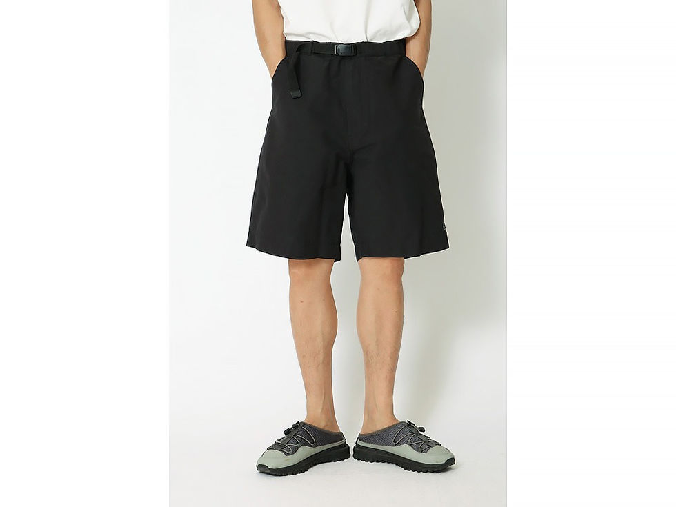 ภาพขนาดย่อ: SS22 Light Mountain Cloth Shorts Black