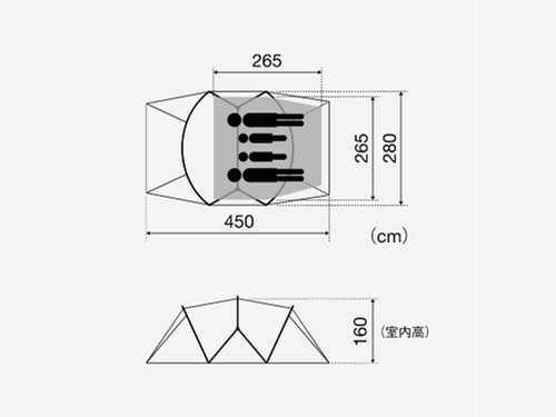 Land Nest Dome Medium | CAMP STUDIO STORE