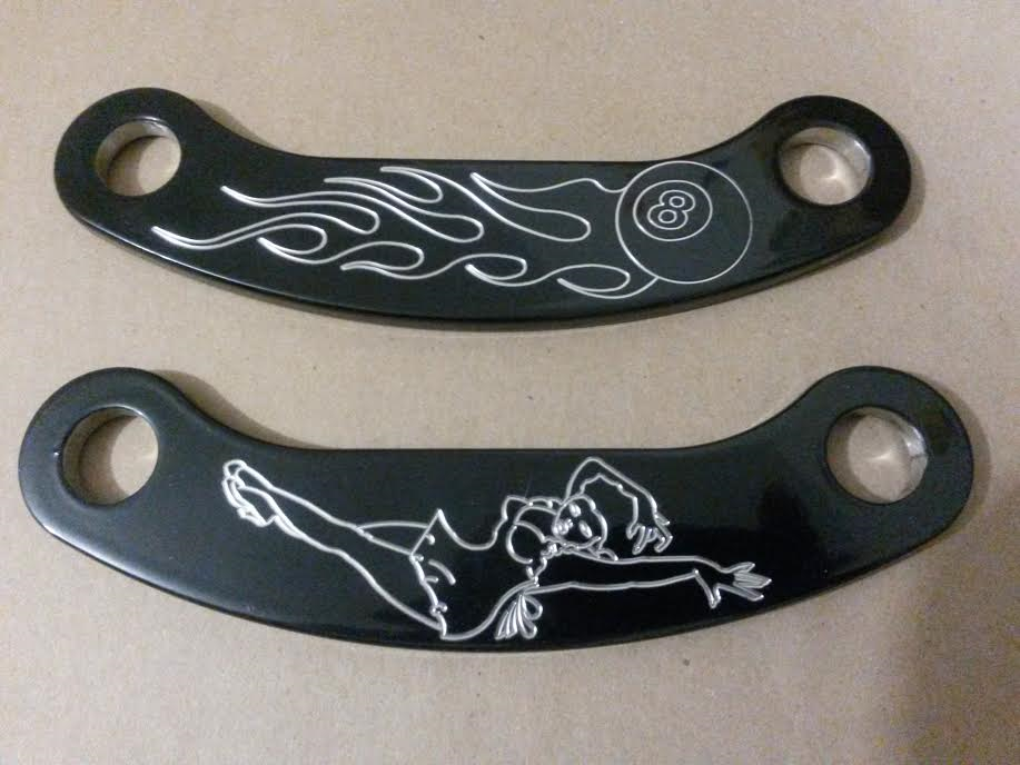 Thumbnail: Polished SS Victory 1-1/4" Lowering Links