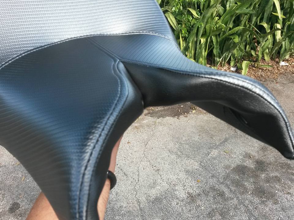 victory octane passenger seat