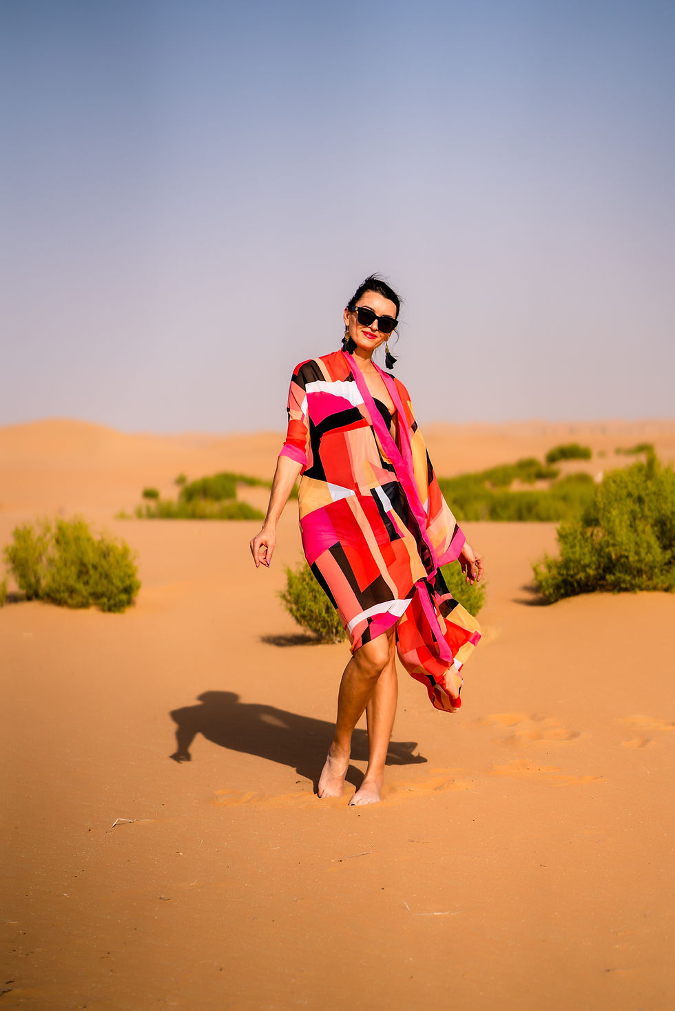 Thumbnail: Geometry Multi Color Neon Dress