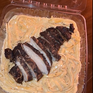 DON’T B A JERK CHICKEN ALFREDO