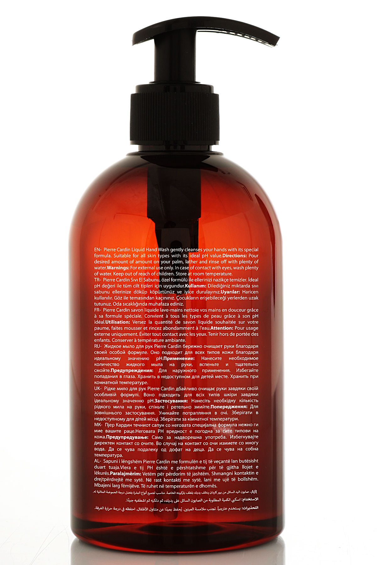 Pierre Cardin Liquid Hand Wash 480 ml – Vanilla Brulee- Sıvı Sabun