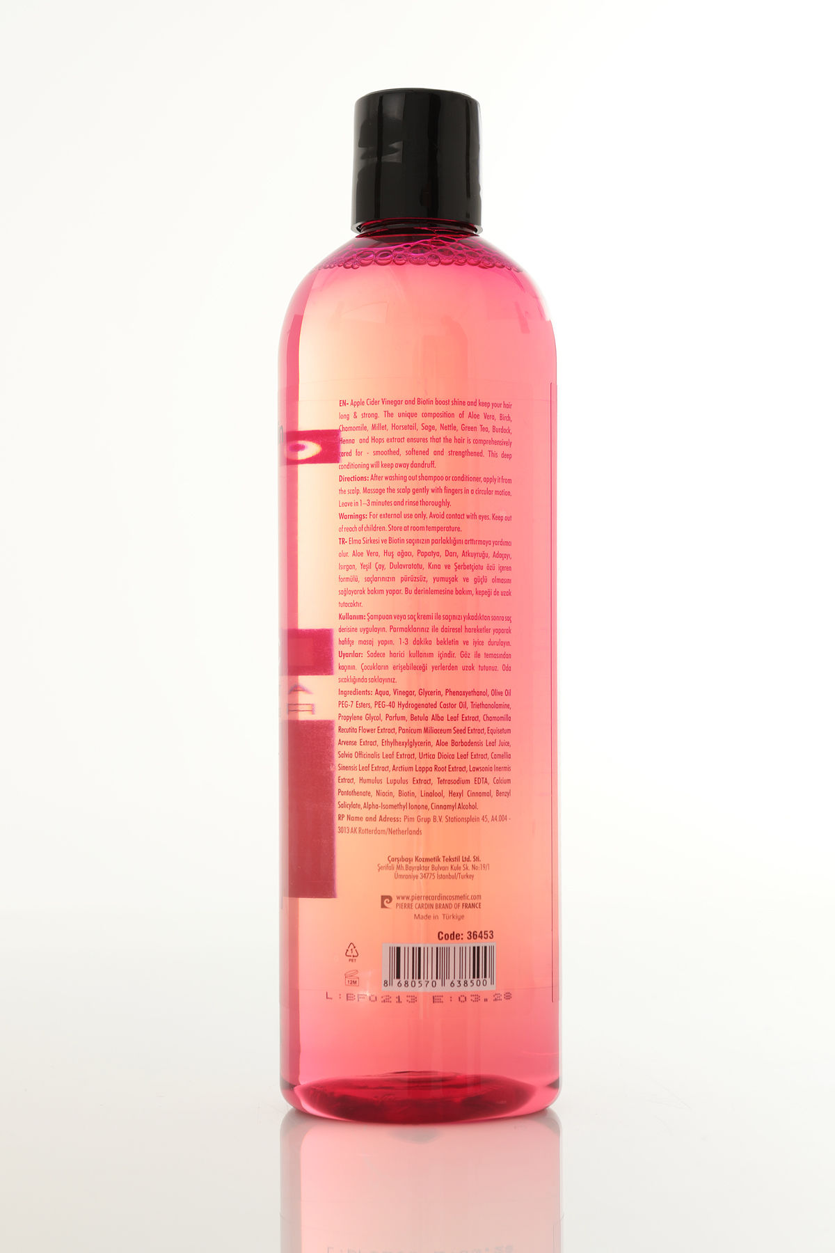 Pierre Cardin Sirkeli Saç Toniği - 400 ml