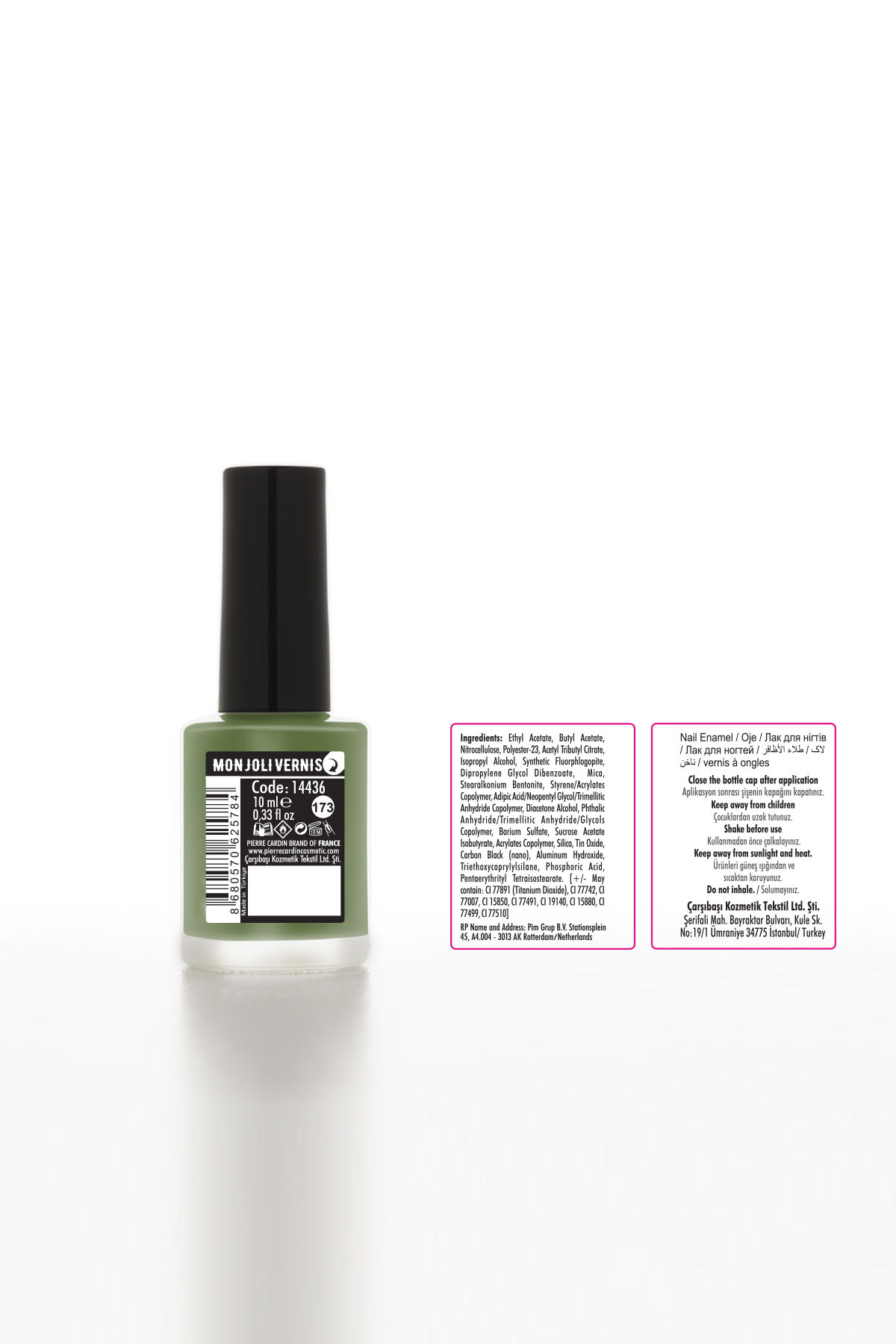 Pierre Cardin Mon Joli Vernis Oje-173-10 ml