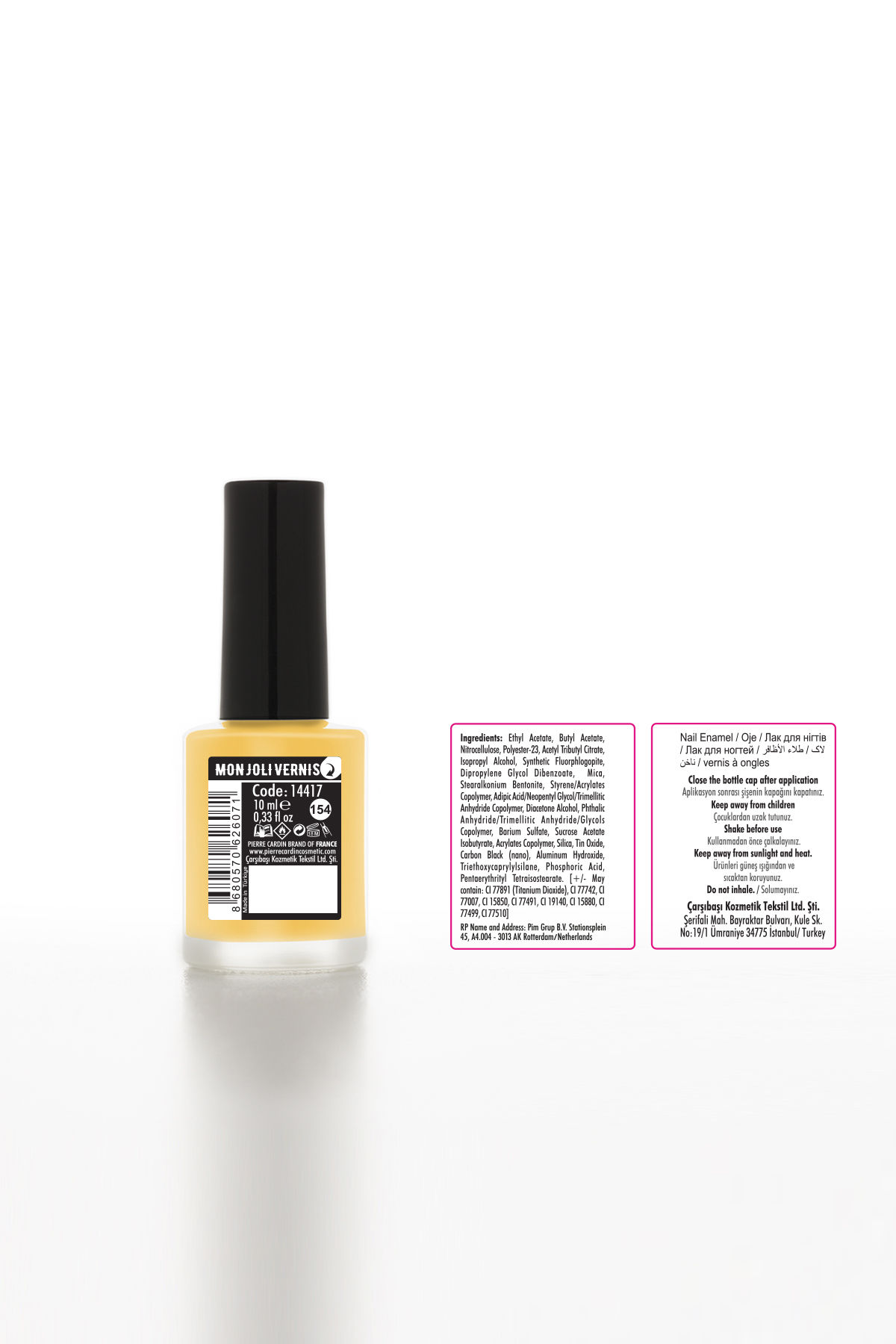 Pierre Cardin Mon Joli Vernis Oje-154-10 ml