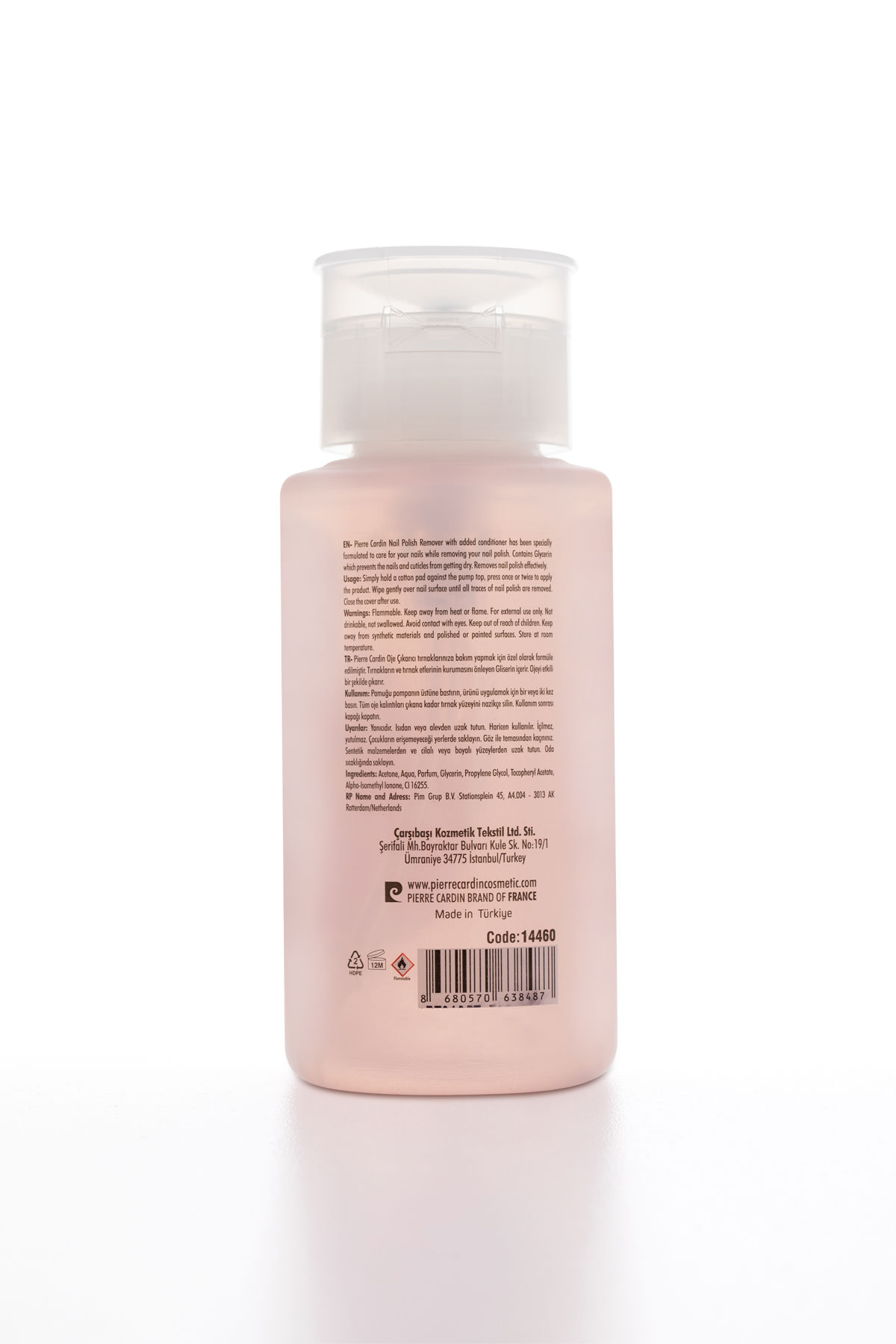 Pierre Cardin Oje Çıkarıcı - Çilek- 200ml