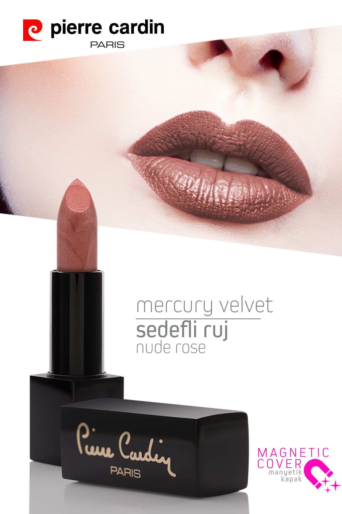 Pierre Cardin Mercury Velvet Lipstick