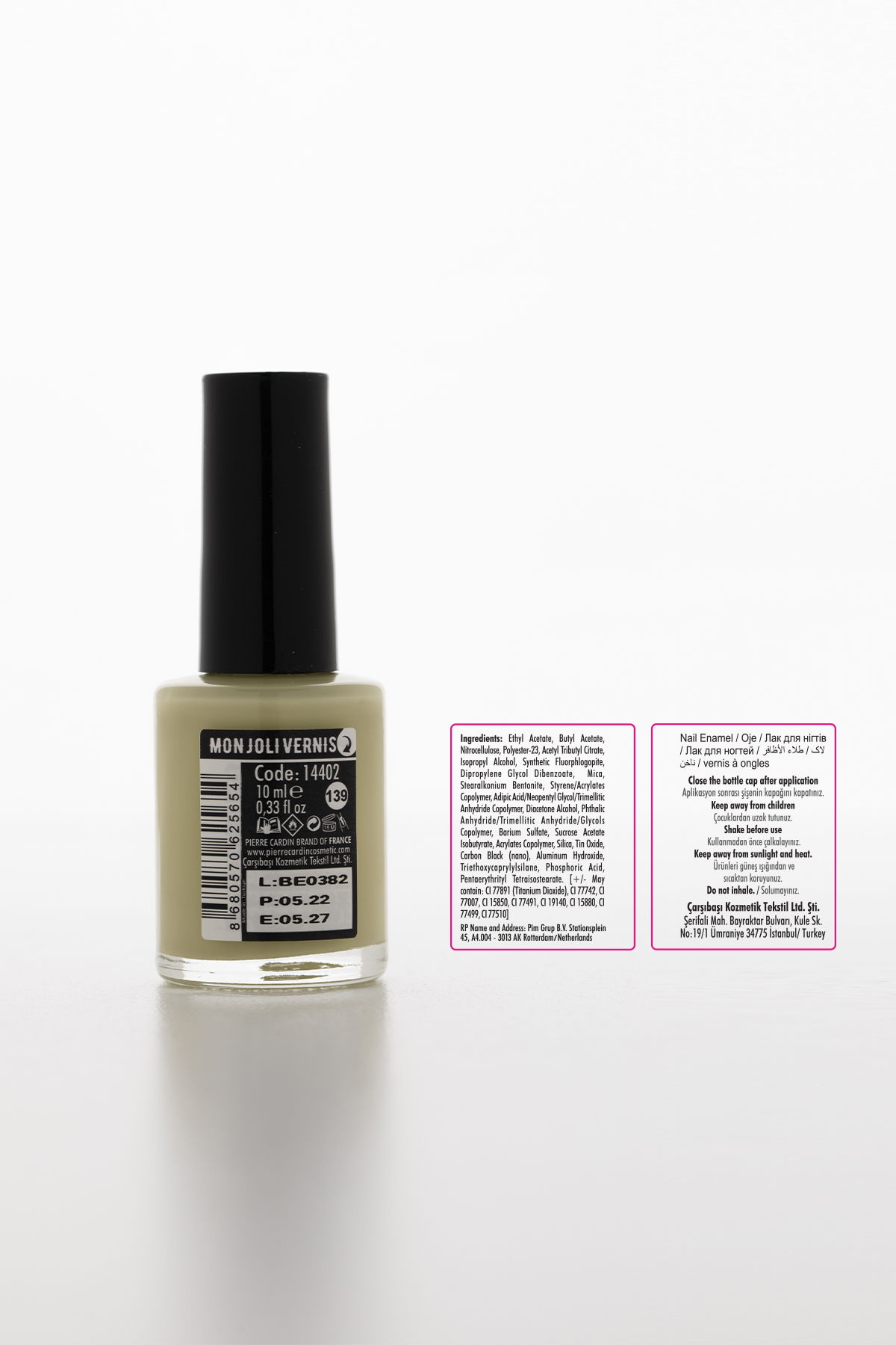 Pierre Cardin Mon Joli Vernis Oje-139-10 ml