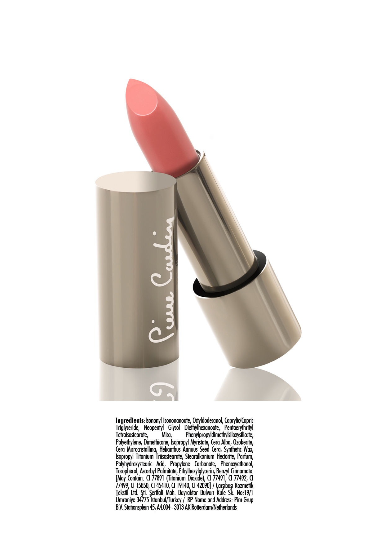 Pierre Cardin Magnetic Dream Lipstick - Creamy Coral - 258
