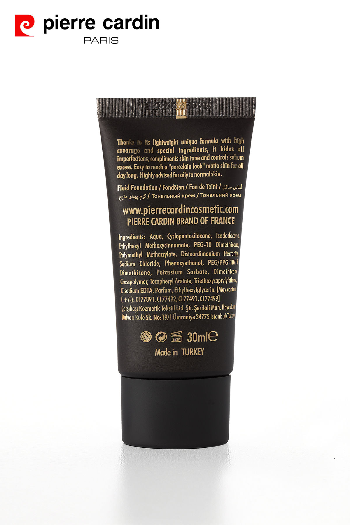 Pierre Cardin Truly Matte Foundation