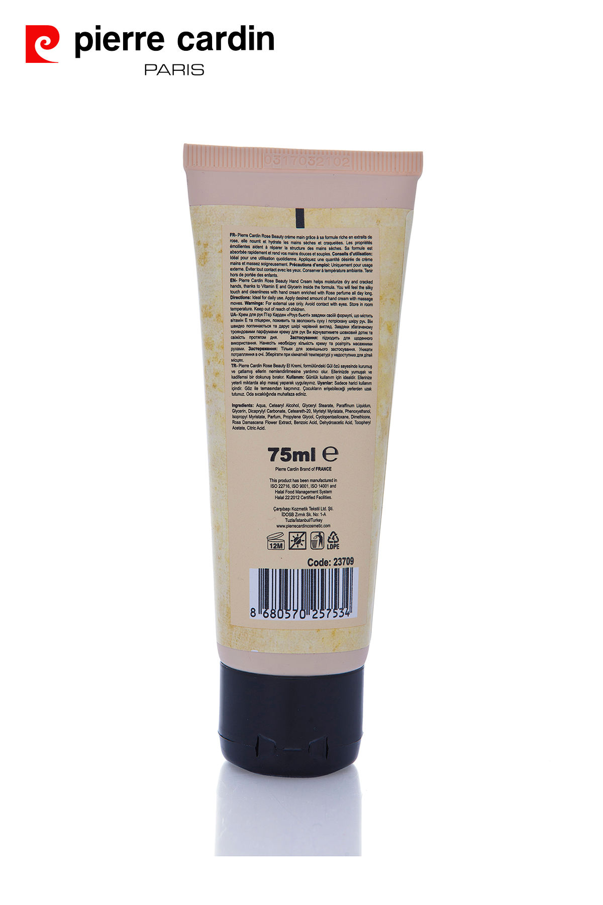 Pierre Cardin Gül Özlü E Vitaminli Nemlendirici El Kremi - 75 ML