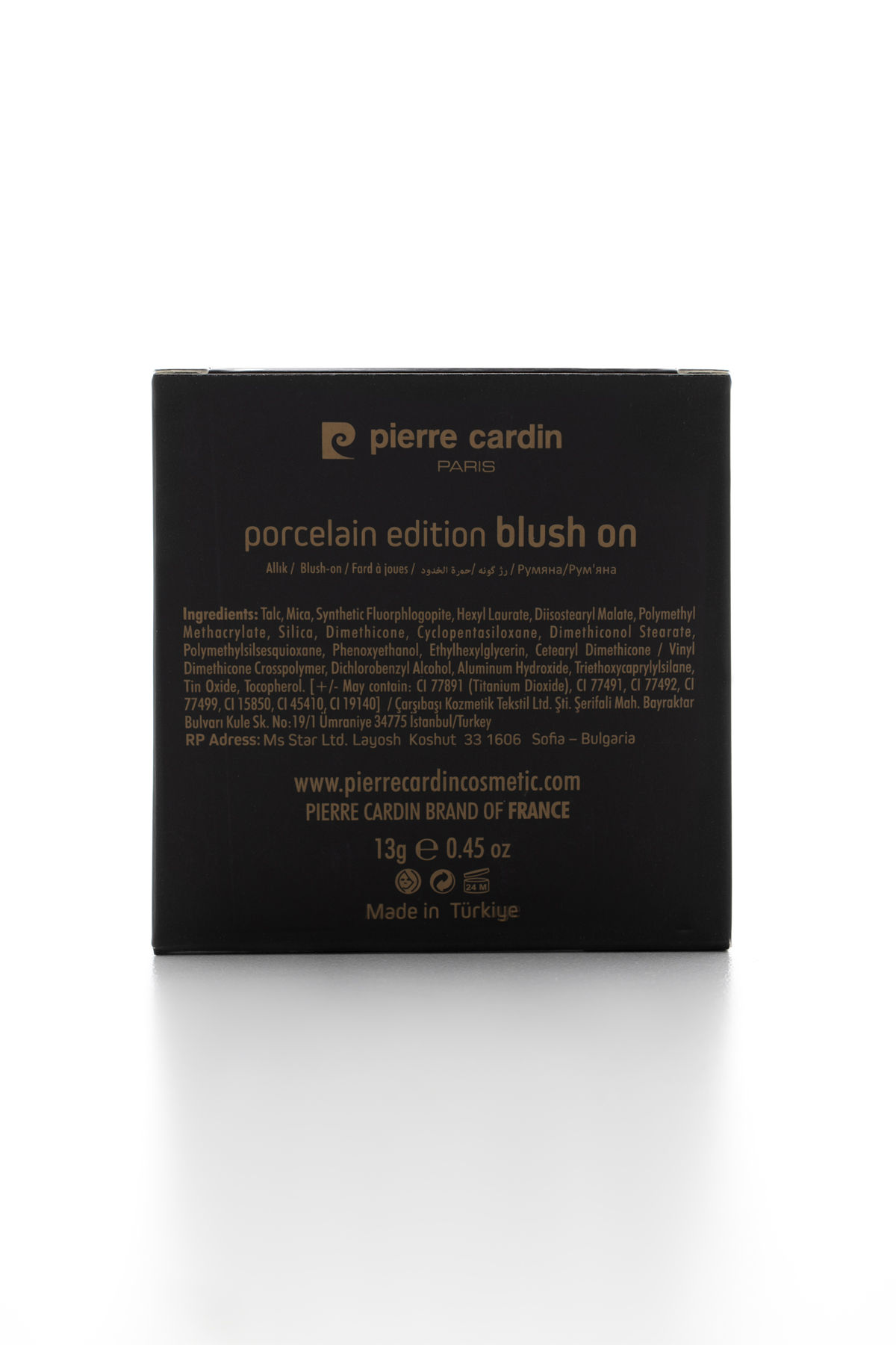 Pierre Cardin Porcelain Edition Blush On - Allık - Pinch Me Pink - 003