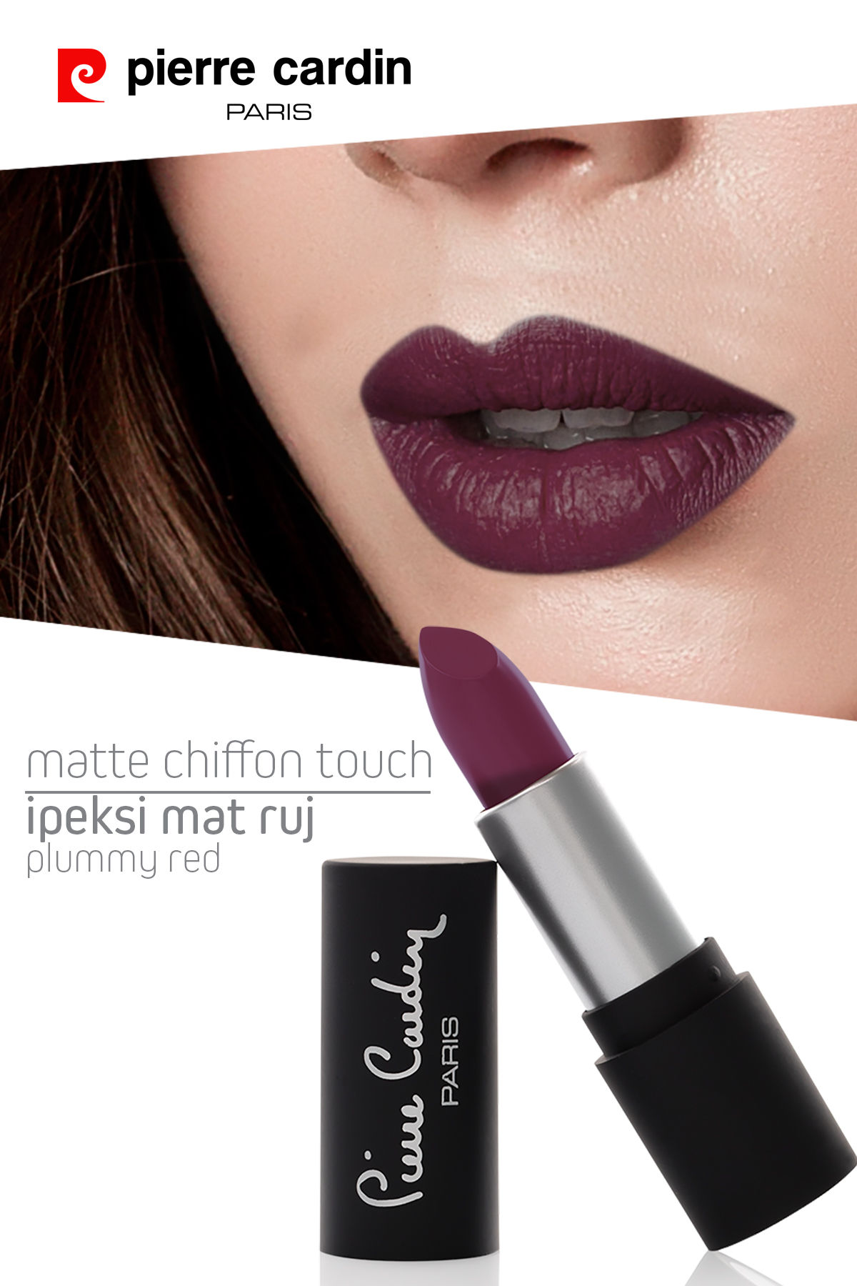 Pierre Cardin Matte Chiffon Touch Lipstick