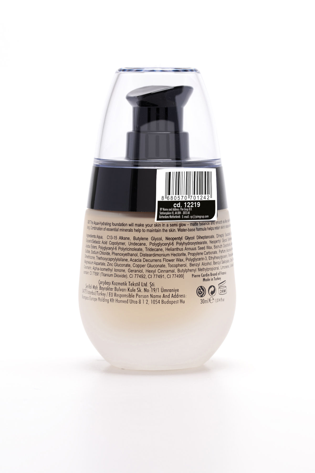Pierre Cardin Aqua Wow Foundation