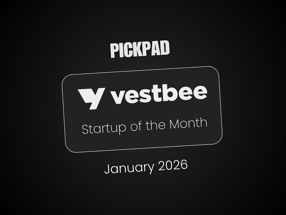 Vestbee named Pickpad Startup of the Month
